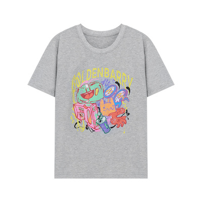 金和百瑞新款日常百搭叠穿短袖T