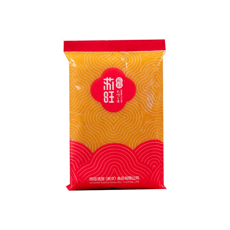 苏旺低糖桃山皮月饼皮半成品五仁莲蓉奶黄流心馅月饼馅料制作材料