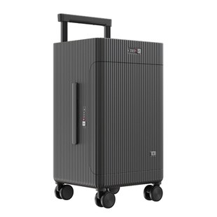 狼域行李箱20寸登机箱免托运新款女上开盖商务模块化立式宽拉杆箱