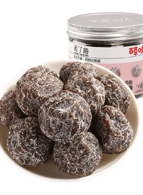 百草味话梅肉质细腻168g