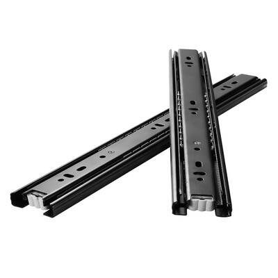 固特抽屉轨道不锈钢橱柜三节