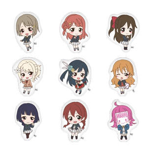 南漫社正版 Lovelive!虹咲学园学园偶像同好会Q版异形抱枕靠垫