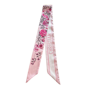 适用D家缠包包手柄丝巾带高级感系脖丝带复古小领巾女2025新款