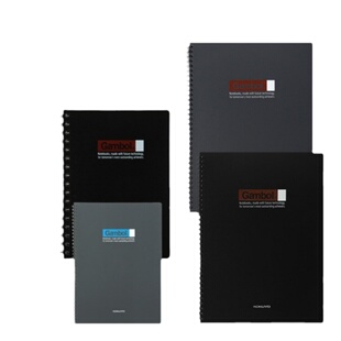 国誉渡边 A4双螺旋笔记本 A5 B5Gambol PP面商务记事学生本笔记本