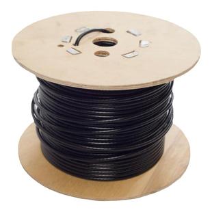 黑色包胶涂塑TPU健身器材跳绳钢丝绳 0.9 1 1.5 2 3 4 5 6 8 10mm