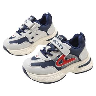 ABCkids童鞋男童二棉鞋冬季新款加绒加厚儿童运动鞋男孩保暖棉鞋