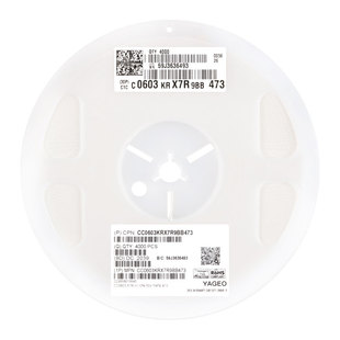原装0603贴片电容 47nF(473) ±10% 50V X7R CC0603KRX7R9BB473