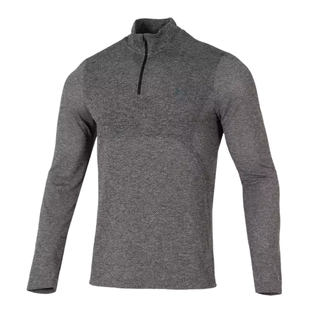 安德玛 UA男 Seamless Stride速干1/4拉链跑步运动长袖T恤1378168