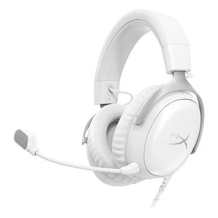 极度未知HyperX 飓风3有线游戏耳机冰霜白头戴式电竞电脑耳麦