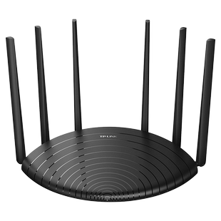 TP-LINK WIFI6路由器千兆端口家用wifi高速穿墙王 双频5G游戏IPv6宿舍7661电信移动联通易展版无线漏油器