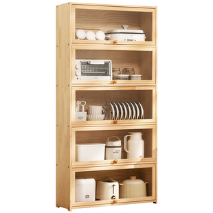 实木餐边柜子储物柜厨房置物架橱柜茶水边柜酒柜客厅靠墙现代简约