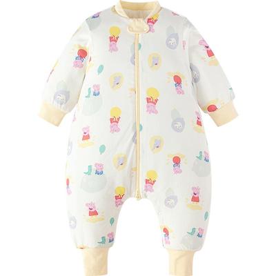 巴拉巴拉婴儿睡袋秋冬一体式睡衣