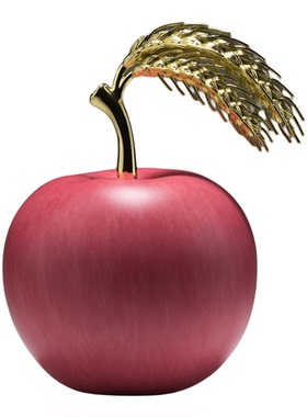 铜师傅岁岁平安苹果麦穗摆件