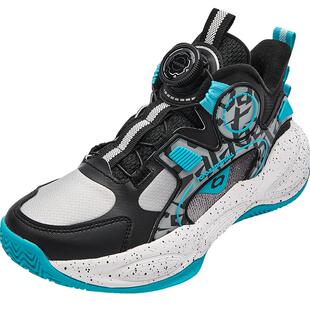 巴拉巴拉童鞋儿童运动鞋男童篮球鞋轻量缓震秋冬防滑鞋子旋钮扣潮