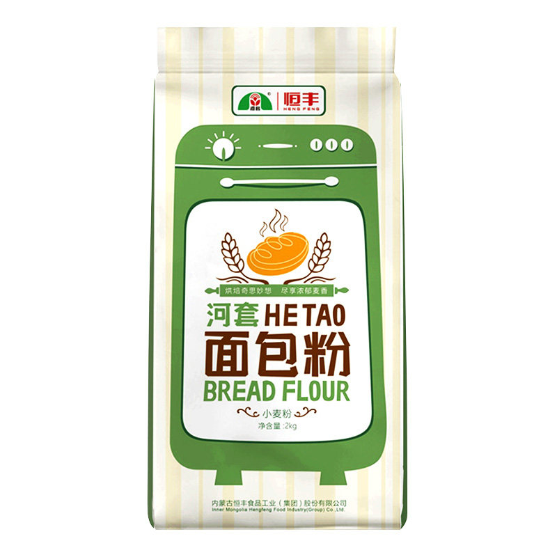 河套面包粉袋装家用高筋烘焙面粉出膜烘焙面包机专用粉蛋糕披萨