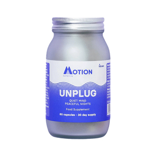 Motion unplug睡眠胶囊天然草本安神助眠片失睡非褪黑素安睡进口