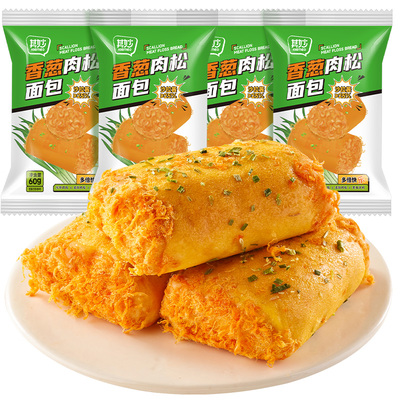 香葱肉松面包整箱早餐蛋糕小零食