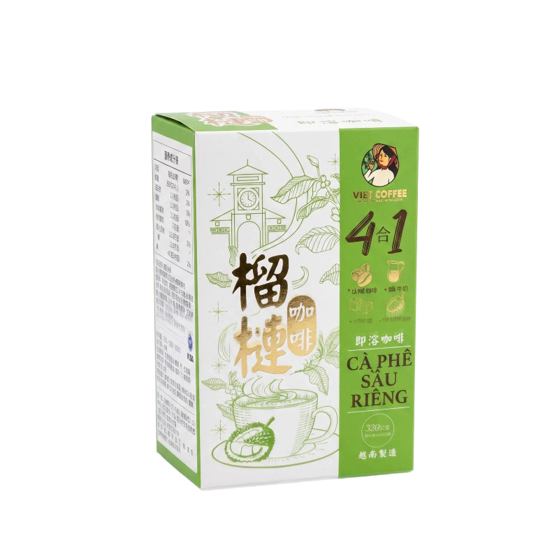 果然是個咖严选越南榴梿风味咖啡