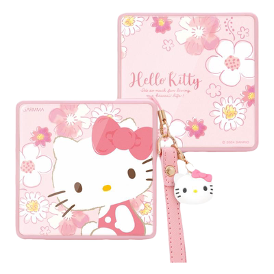 Hello Kitty充电宝磁吸超薄小巧便携自带线适用苹果15iphone16快充10000毫安超大容量飞机可携带新款移动电源