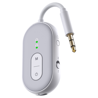 APTX蓝牙音频发射接收器1拖2