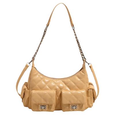 时尚流行单肩腋下包洋气机车包