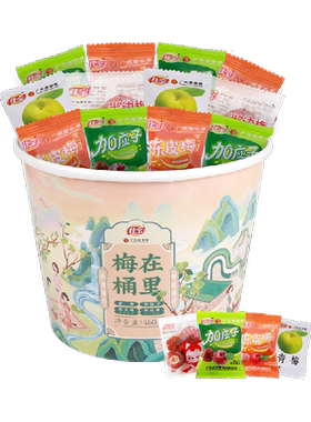 佳宝全家桶青梅酸话梅子蜜饯460g