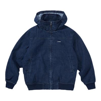 连帽牛仔棉衣LAPRIMA可拆卸