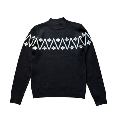 半高领毛衣男士痞帅花色内搭上衣