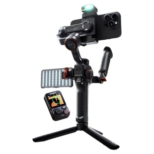 浩瀚M7云台稳定器万物AI追踪触控正交三轴防抖持双手机位直播拍摄