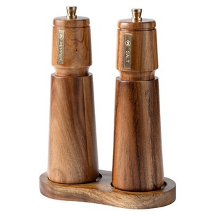 实木质手动黑胡椒研磨器西餐牛排烧烤撒盐家用海盐调味颗粒磨碎瓶