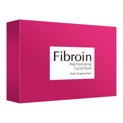 泰国Fibroin菲必丽红色童颜水光面膜去黄熬夜保湿提亮泰国小f正品