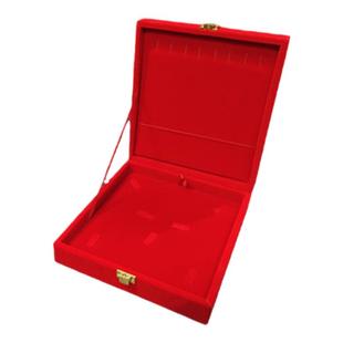 结婚套装三金首饰收纳盒黄金手链礼盒中国风龙凤手镯盒木质聘礼盒