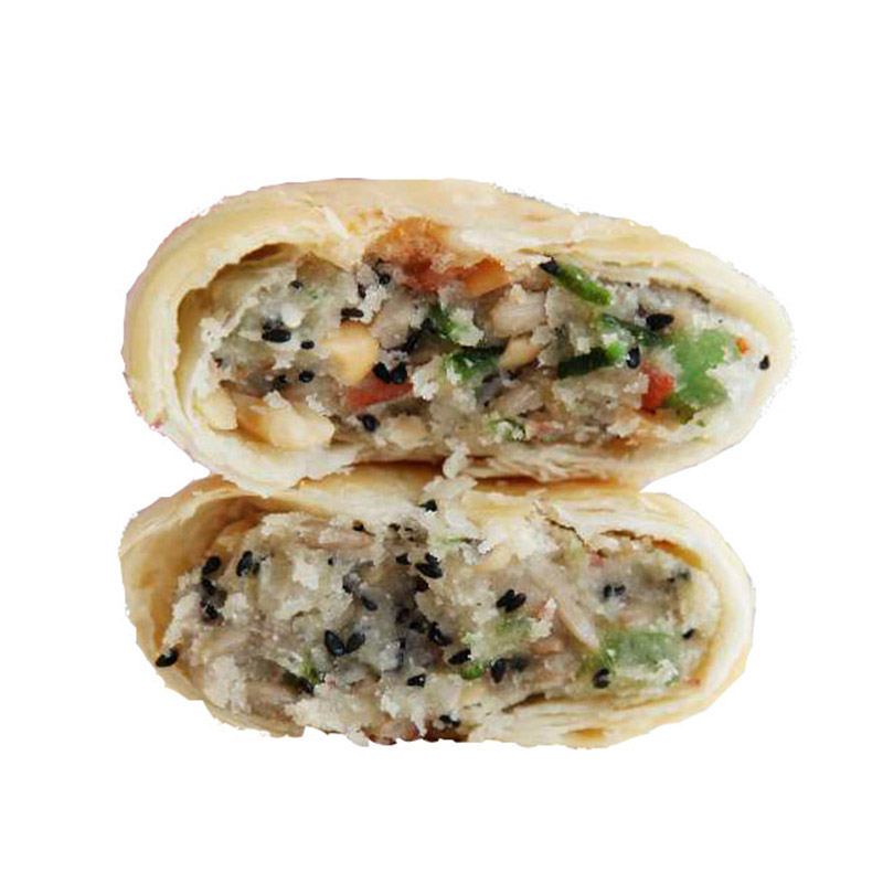 苏式大白皮老式五仁黑芝麻豆沙中秋月饼散装多口味8个装500g包邮