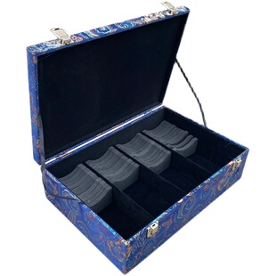 手镯收纳盒家用高档大容量复古便携翡翠玉镯子专用首饰箱手提箱子