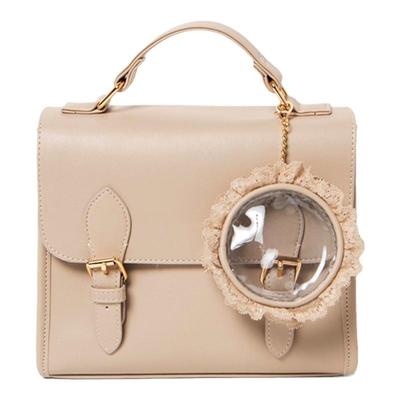 WEGO原创英伦风休闲痛包通勤手提斜挎二次元吧唧痛文化谷子