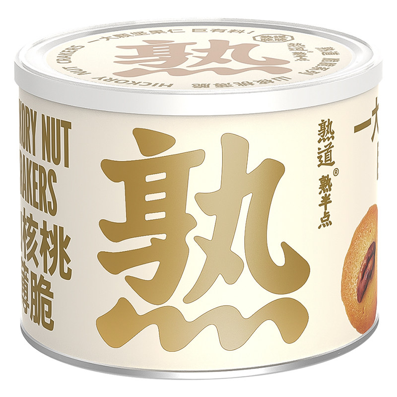 熟道坚果薄脆饼干多口味曲奇饼干
