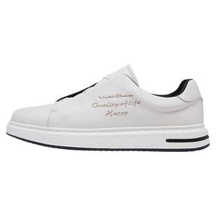 VICKIBROWN休闲风板鞋老爹鞋小白鞋轻奢男鞋男士一脚蹬