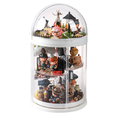 盲盒造景展示盒旋转小野架子场景