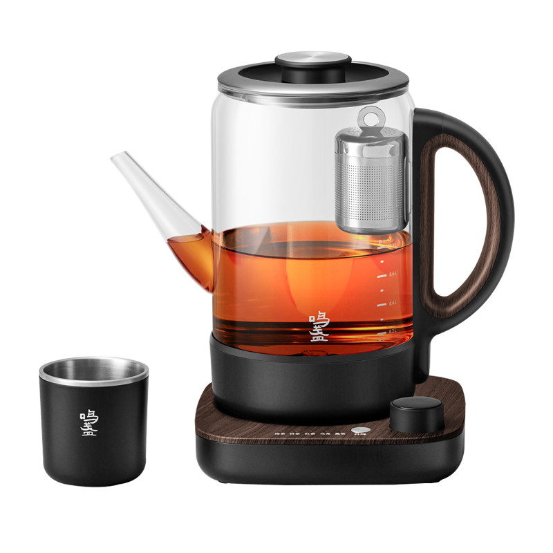 鸣盏全自动无杆智能升降煮茶器