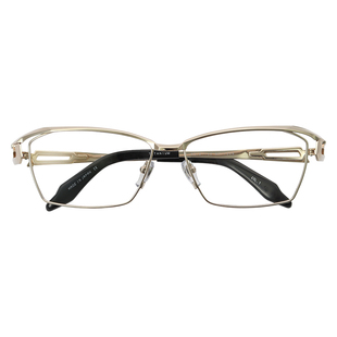 日本MASAKI松岛正树眼镜框男款全框大脸加宽纯钛近视眼镜架MF1308