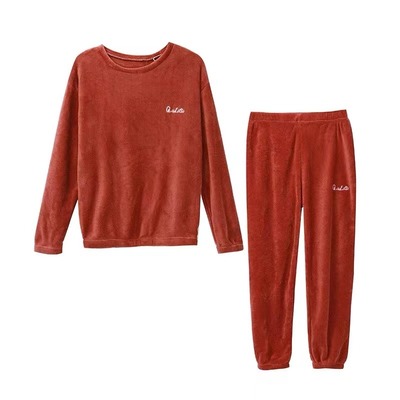 珊瑚绒加绒套装女士|超1万次加购