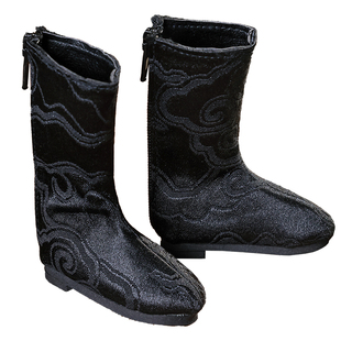 正版原创四分bjd娃鞋古风祥云纹sd玩偶树脂鞋LM身体雪鸮体龙魂男