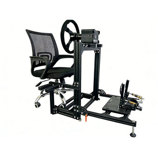 赛车模拟器折叠半架4080铝型材可折叠收纳含手排位3060模拟器支架