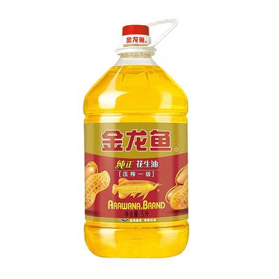 金龙鱼纯正花生油5L/桶食用油