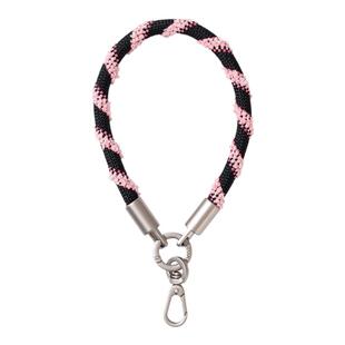 冬季毛绒短款手机挂绳手腕链条相机挂链女金属垫片防丢高级感结实