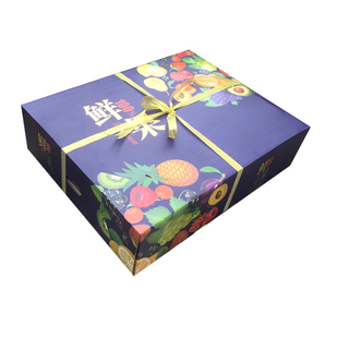 水果包装盒苹果通用牛皮纸盒5 10斤装新鲜香蕉高档创意送人礼盒