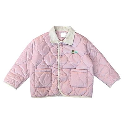 秋冬季2024新款加厚夹棉外套