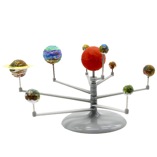 学生科学实验九大行星仪diy自制太阳系行星模型科技小制作天文学