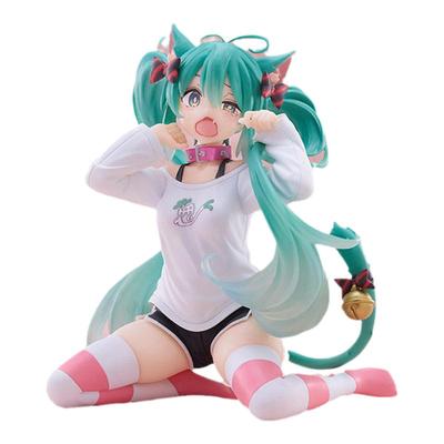 正版现货 初音未来 Desktop Cute 猫耳长袖衣 景品手办