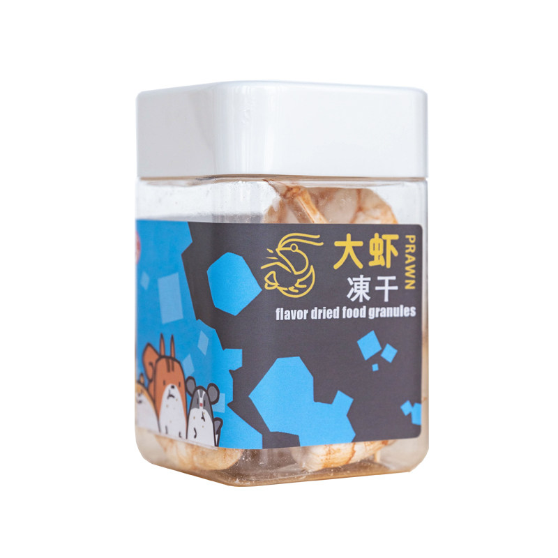 蜜袋鼯大虾仁冻干零食